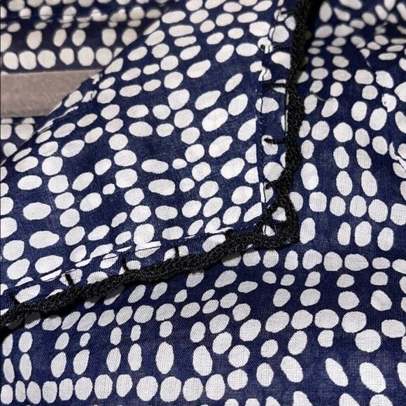 J. Crew navy tunic w tassels NWOT 0 - Picture 8 of 10